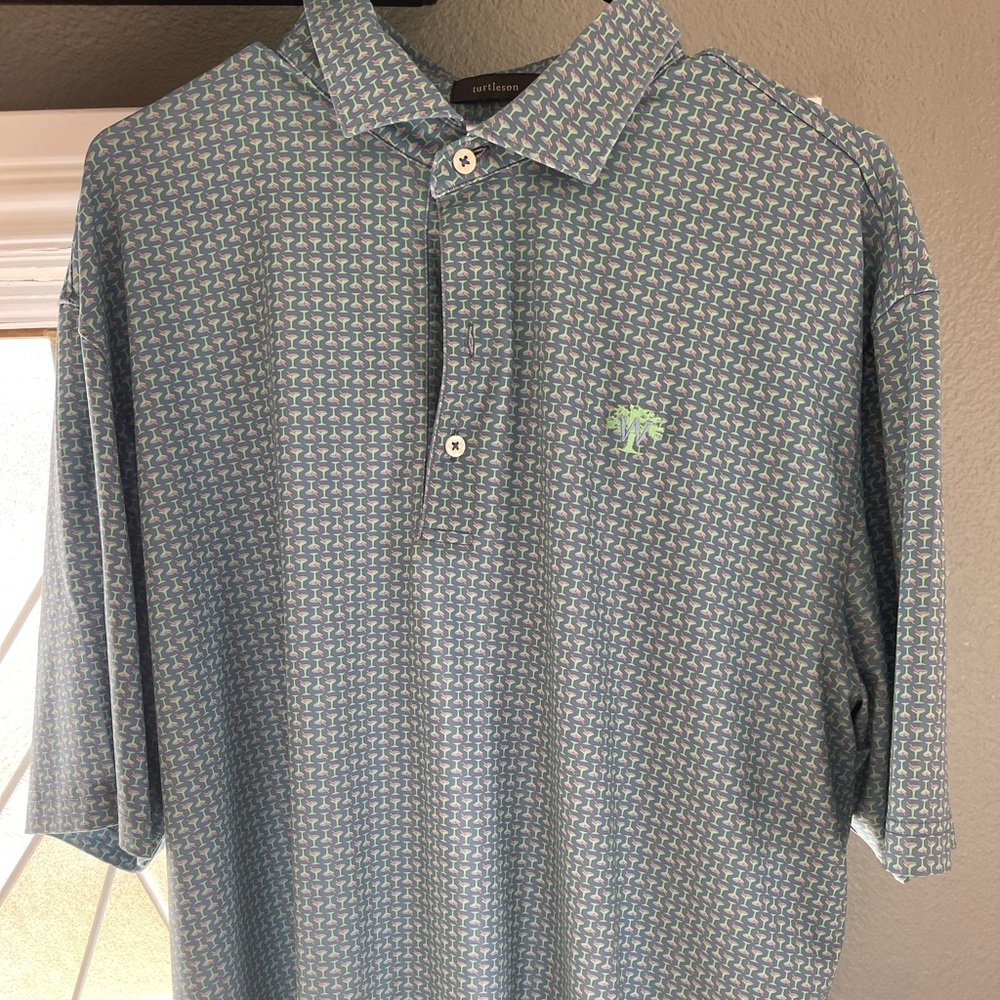 Turtleson XL golf polo shirt